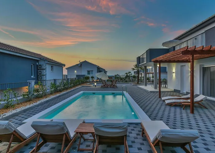 In Croatia Near Adriatic Coast Sukošan